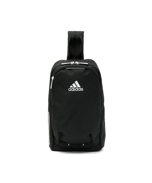 Adidas(アディダス)/アディダス バッグ adidas ボディバッグ キッズ ワンショルダーバッグ 斜めがけバッグ 軽量 6L B5 縦型 57854/ブラック