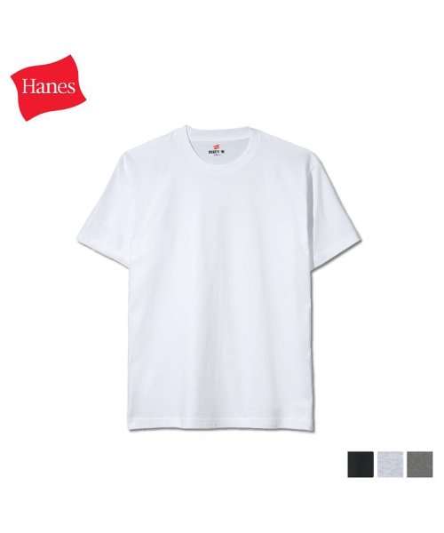 ヘインズ Hanes Tシャツ ビーフィー BEEFY メンズ 半袖 2枚組 ブラック ホワイト グレー H5180－2(503016567) |  ヘインズ(Hanes) - MAGASEEK