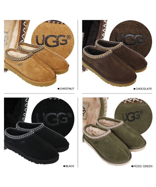 UGG アグ スリッポン ムートン タスマン メンズ シープスキン MENS TASMAN ブラック ブラウン グリーン 黒 5950 UGG アグ タスマン TASMAN
