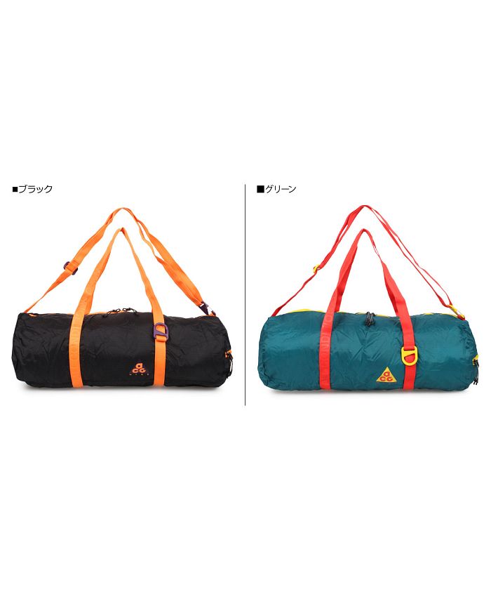 ナイキ NIKE バッグ ダッフルバッグ パッカブル メンズ レディース 2WAY ACG PACKABLE DUFFEL BAG ブラック グリーン  黒 BA