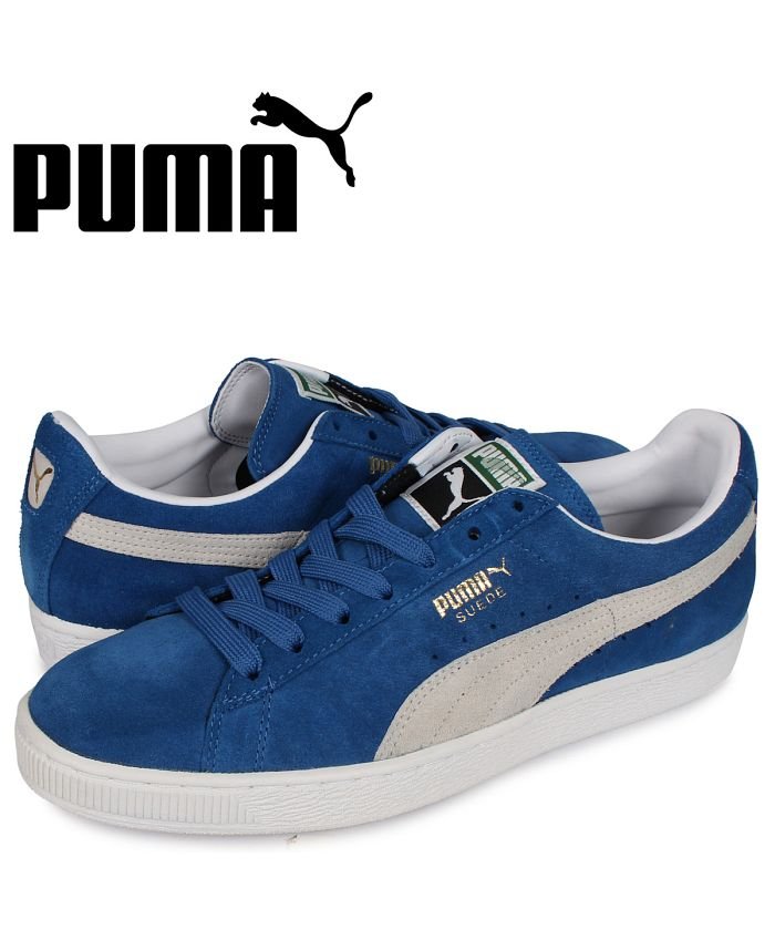 プーマ Puma スウェード クラシック スニーカー メンズ Suede Classic ブルー 64 プーマ Puma Magaseek