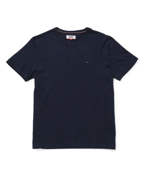 JUNRed(ジュンレッド)/TOMMY JEANSベーシックTシャツ/ネイビー（40）