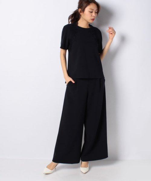半袖ブラウス ワイドパンツ セットアップ レディースファッション 阪急百貨店公式通販 Hankyu Fashion