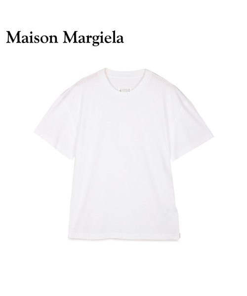 MAISON MARGIELA(メゾンマルジェラ)/メゾンマルジェラ MAISON MARGIELA Tシャツ 半袖 メンズ T SHIRT ホワイト/その他