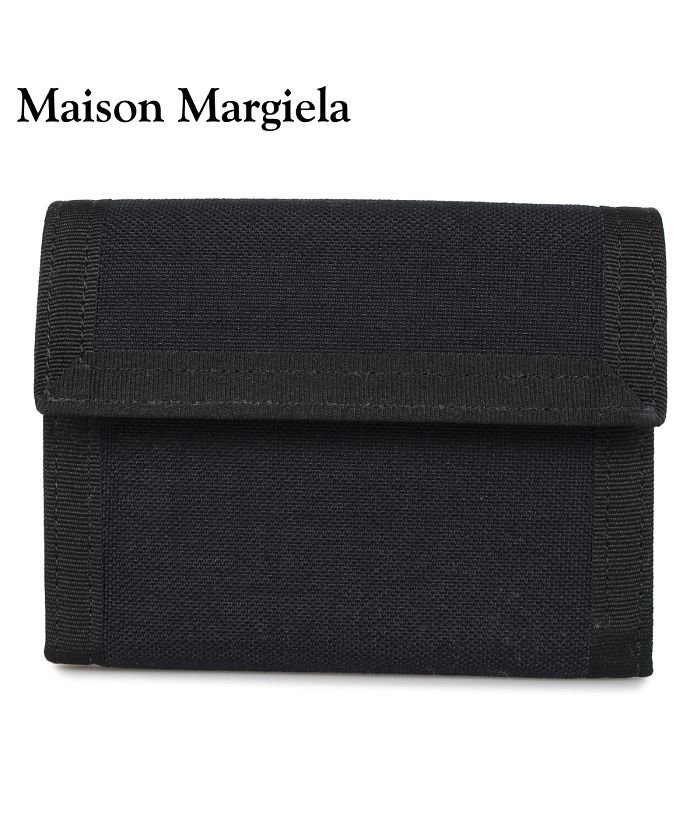 メゾンマルジェラ Maison Margiela 財布 三つ折り メンズ レディース Wallet ブラック 黒 S55ui08 T8013 メゾンマルジェラ Maisonmargiela Magaseek