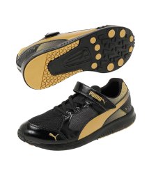 PUMA(プーマ)/キッズ プーマ スピードモンスター V3 スニーカー 17－24cm/PUMABLACK-PUMATEAMGOLD