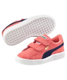 PUMA(プーマ)/キッズ スウェード 2ストラップ PS (17－21cm)/PORCELAINROSE-PEACOAT