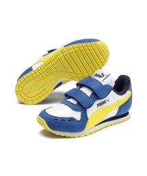 PUMA(プーマ)/キッズ カバナレーサーSL V PS 17－21CM/PUMAWHITE-BRIGHTCOBALT