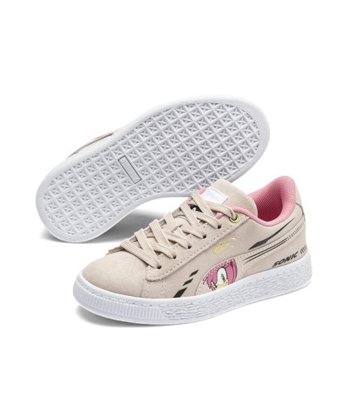 クーポン開催中 セール 55 Off キッズ Puma X Sega セガ スウェード ソニック Ps スニーカー 17 21cm プーマ Puma Magaseek