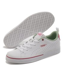 PUMA(プーマ)/キッズ プーマ ブレークポイント VULC パーフ BG スニーカー 22－25cm/PUMAWHITE-BUBBLEGUM