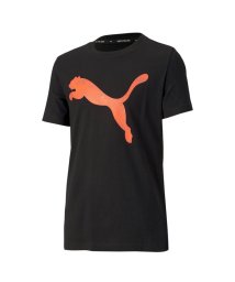 PUMA(プーマ)/キッズ アクティブ スポーツ グラフィック Tシャツ 半袖 120－160cm/PUMABLACK-
