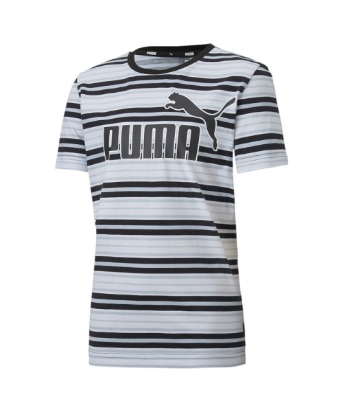 PUMA(PUMA)/キッズ ESS ストライプ ロゴ Tシャツ 半袖 120－160cm/PUMAWHITE