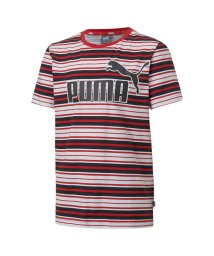 PUMA(PUMA)/キッズ ESS ストライプ ロゴ Tシャツ 半袖 120－160cm/HIGHRISKRED
