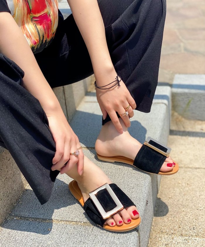 サンダル ミュール シュガーシュガー バックルの人気商品 通販 価格比較 価格 Com