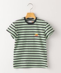 SHIPS KIDS(シップスキッズ)/【SHIPS KIDS別注】melple:ボーダー TEE(100～160cm)/ブラック