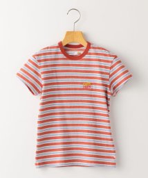 SHIPS KIDS(シップスキッズ)/【SHIPS KIDS別注】melple:ボーダー TEE(100～160cm)/レッド