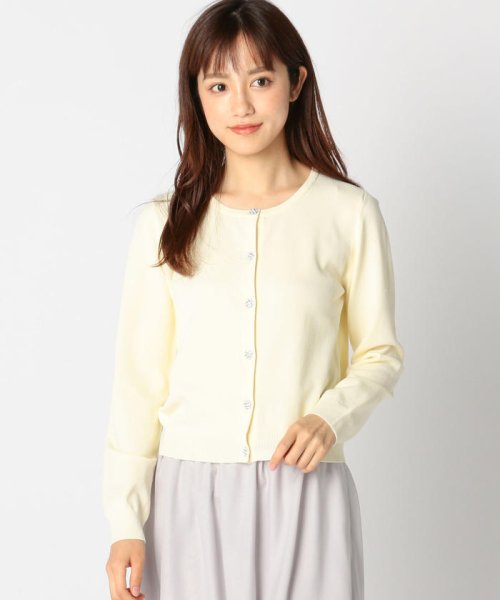 セール ベーシックビジューボタンカーディガン ミッシュマッシュ Misch Masch Magaseek