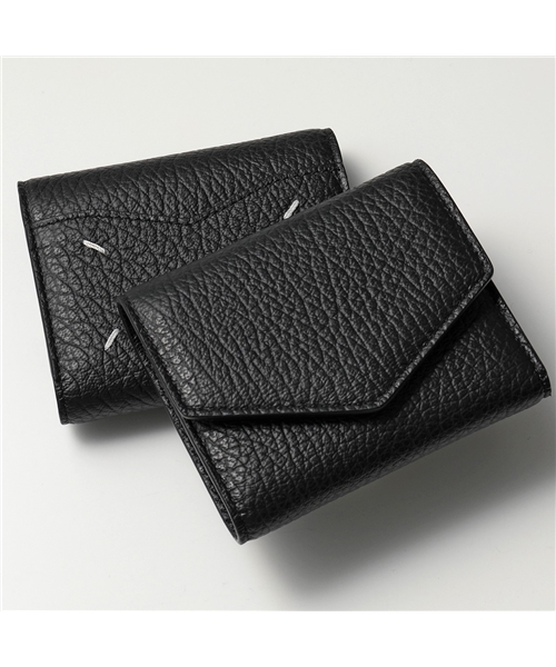 上質で快適 Maison Margiela メゾン マルジェラ 三つ折り財布 ミニ財布