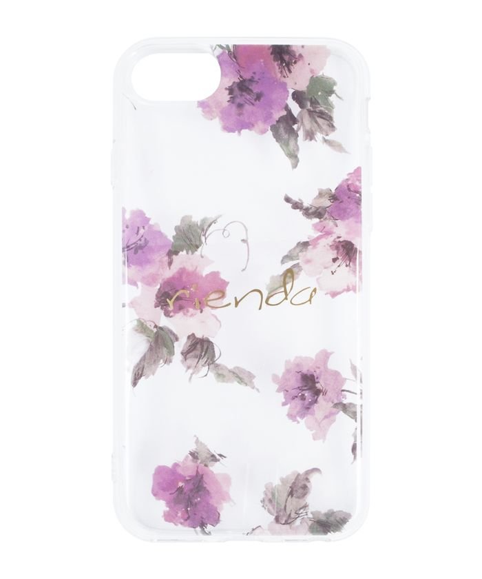 Iphoneケース Iphone Se第2世代 Iphone8 7 6s 6 リエンダ Rienda Tpuクリア Parm Flower インモールド ケース エムファクトリー Mーfactory Magaseek
