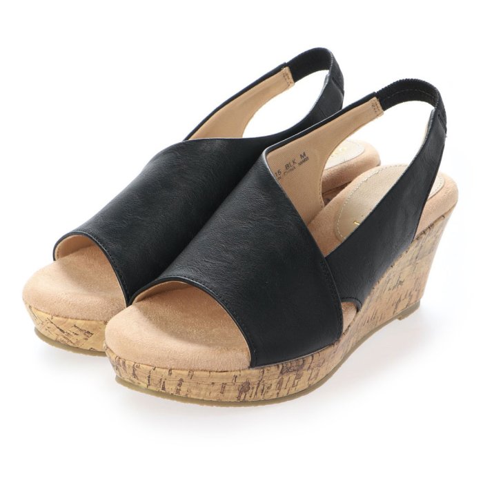 セール アシメウェッジソールサンダル レディース 厚底 ヒール ストラップ おしゃれ ふかふか 極厚クッションインソール 軽い カジュアル らくちん S M L Ll Lirio Blanco Lirio Blanco Magaseek