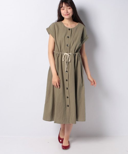 セール 前開きロングワンピース オリーブデオリーブ Olive Des Olive Magaseek