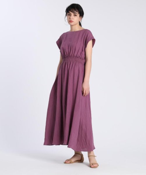 セール 70 Off Yvon リネンデザインワンピース イネド Ined Magaseek
