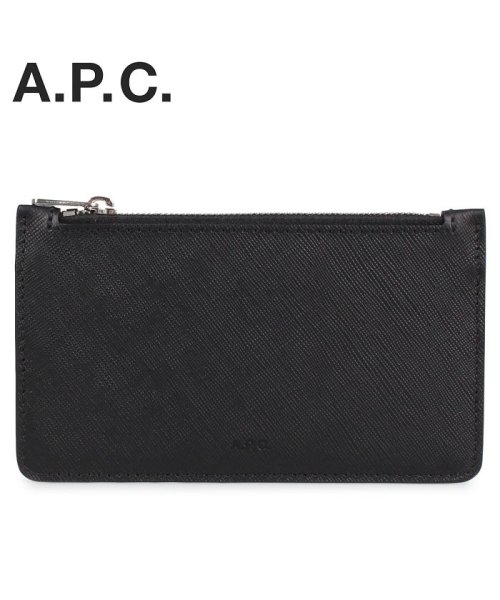 A.P.C.(アーペーセー)/A.P.C. アーペーセー 財布 二つ折り メンズ NEW PORTEFEUILLE LONDON ブラック 黒 PXBJQ－H63205 [1/21 新入荷]/ブラック