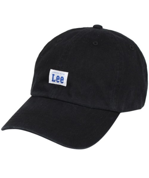 Lee(Lee)/Lee リー キャップ 帽子 ローキャップ メンズ レディース GS TWILL LOW CAP ブラック ホワイト グレー ネイビー レッド ダークレッド ブ/ブラック