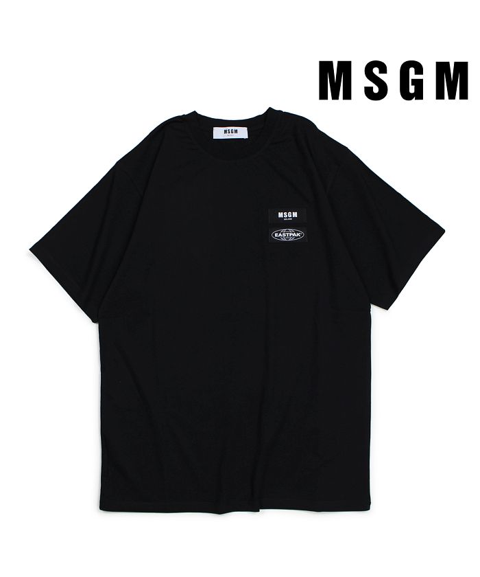 MSGM   Tシャツ　ブラック　メンズ