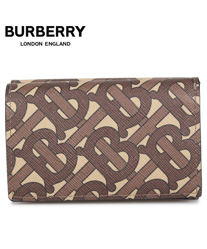 バーバリー BURBERRY 財布 三つ折り メンズ TRI－FOLD WALLET ブラウン 8022945