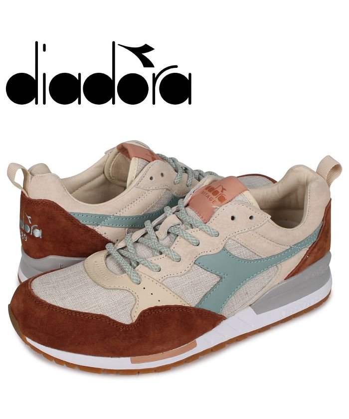 クーポン開催中 ディアドラ Diadora ヘリテージ イントレピッド スニーカー メンズ Intrepid H Desert ベージュ 5014 ディアドラ Diadora Magaseek