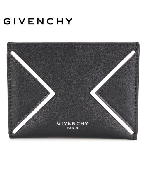 GIVENCHY(ジバンシィ)/ジバンシィ GIVENCHY パスケース カードケース ID 定期入れ メンズ CARD HOLDER ブラック 黒 BK6003/ホワイト