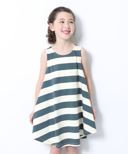 ボーダーフレアタンクワンピース デビロック Devirock Magaseek