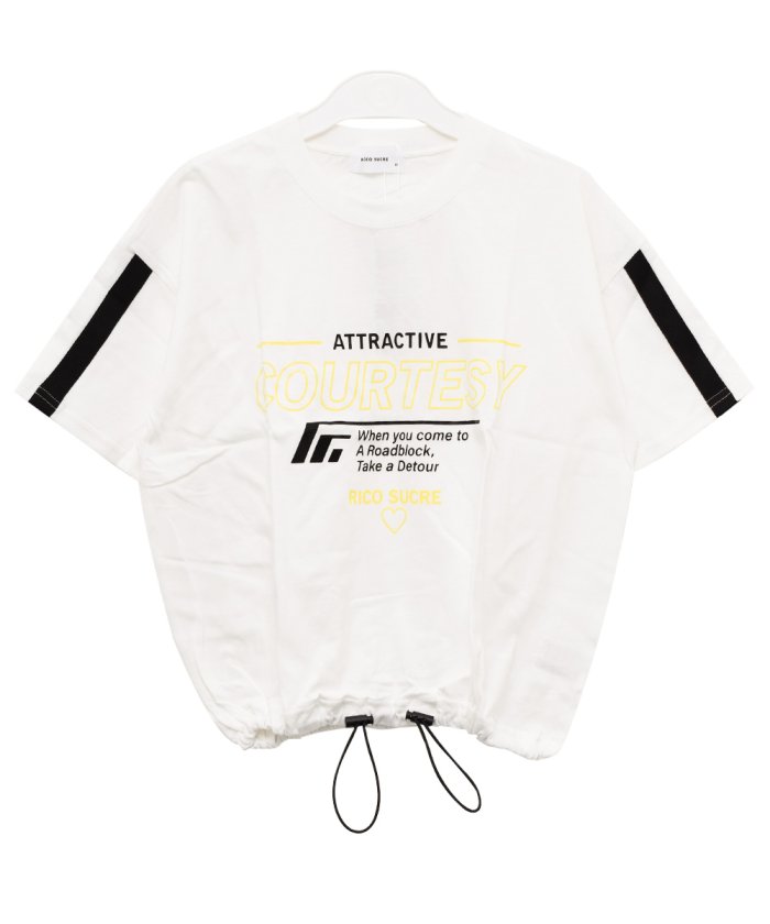 セール 裾ゴムラインビッグtシャツ 503170982 リコ シュクレ Rico Sucre Magaseek