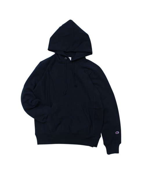 CHAMPION(チャンピオン)/チャンピオン Champion パーカー リバースウィーブ スウェット プルオーバー メンズ REVERSE WEAVE PULLOVER HOODED SWE/ネイビー