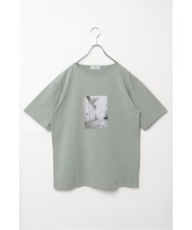 ikka(イッカ)/フォトプリントTシャツ/ミント