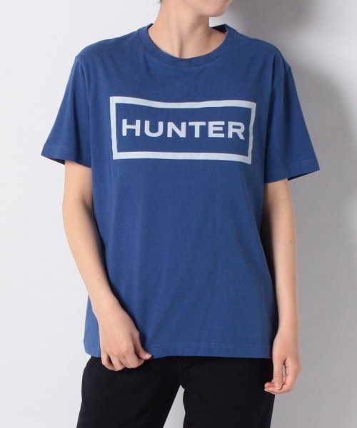HUNTER(ハンター)/【レディース】オリジナルTシャツ/ブルー系