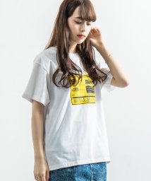 Rocky Monroe(ロッキーモンロー)/Tシャツ 半袖 メンズ レディース 白 プリント シンプル カジュアル ストリート 綿 コットン クルーネック RD.Ghost アールディ.ゴースト 9242/ホワイト系1