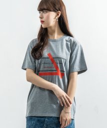 Rocky Monroe(ロッキーモンロー)/Tシャツ 半袖 メンズ レディース 白 プリント シンプル カジュアル ストリート 綿 コットン クルーネック RD.Ghost アールディ.ゴースト 9242/グレー系4