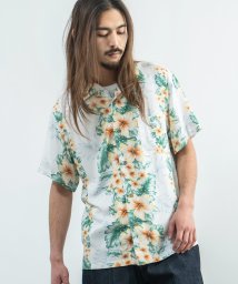 Rocky Monroe(ロッキーモンロー)/総柄シャツ アロハシャツ メンズ レディース 開襟 オープンカラー カジュアル 春夏 半袖 花柄 ハイビスカス リゾート サーフ ハワイアン 海 お揃い ペア /その他