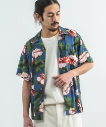 Rocky Monroe(ロッキーモンロー)/総柄シャツ アロハシャツ メンズ レディース 開襟 オープンカラー カジュアル 春夏 半袖 花柄 ハイビスカス リゾート サーフ ハワイアン 海 お揃い ペア /その他系12