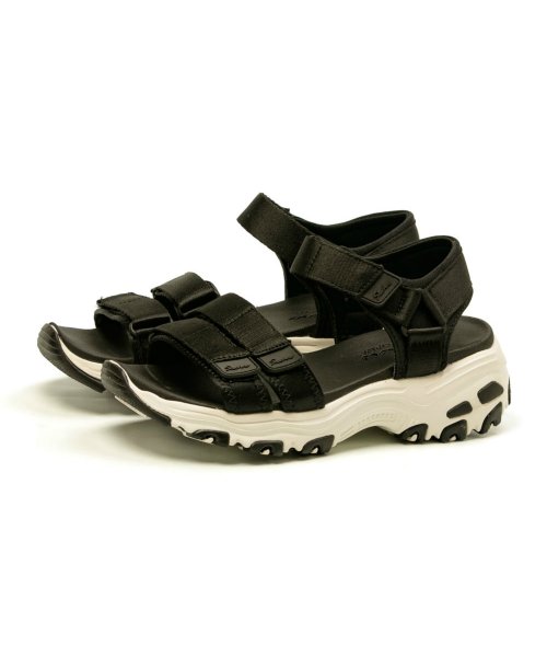 スケッチャーズ Skechers ディーライト フレッシュ キャッチ サンダル 厚底 レディース スポーツサンダル Hi スケッチャーズ Skechers Magaseek