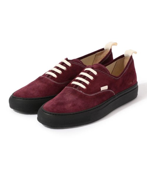 TOMORROWLAND GOODS(TOMORROWLAND GOODS)/COMMON PROJECTS FOUR HOLE スニーカー/37ダークレッド