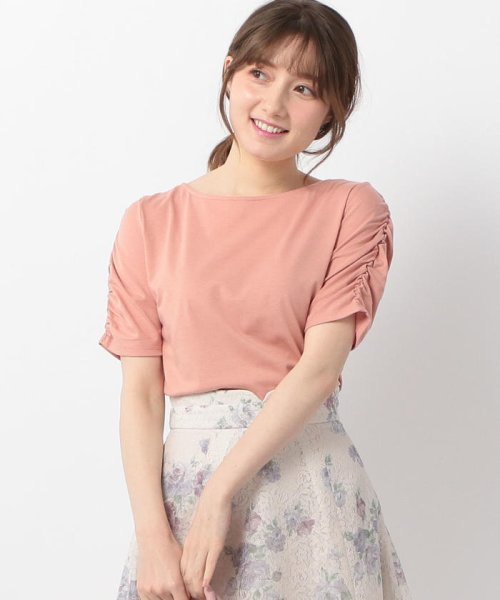 セール 袖ギャザーカットソー ミッシュマッシュ Misch Masch Magaseek