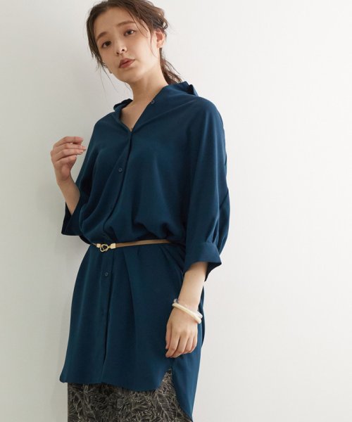 セール 汗染み防止 シャツワンピース ロペピクニック Rope Picnic Magaseek