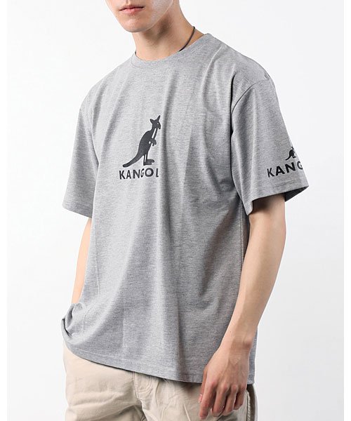 TopIsm(トップイズム)/KANGOLカンゴール別注半袖Tシャツ/グレー