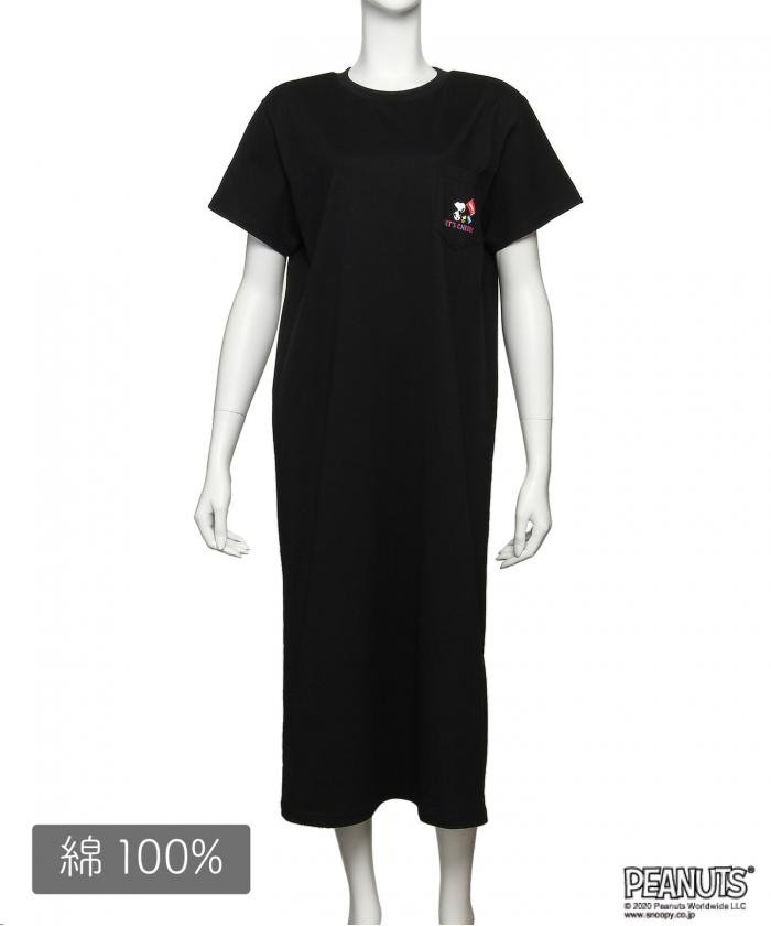 パジャマ ルームウェア ピーナッツ Tシャツ ドレス C308 スヌー シュット インティメイツ Chut Intimates Magaseek