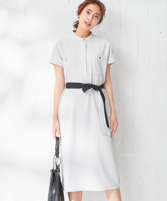 Soft Back Satin ワンピース Icb 大きいサイズ Icb Large Size Magaseek