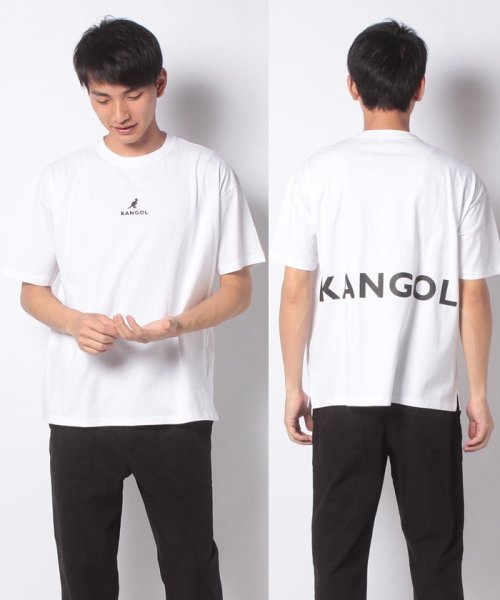 MARUKAWA(マルカワ)/【KANGOL】カンゴール バックロゴ 半袖 Tシャツ ユニセックス/柄1