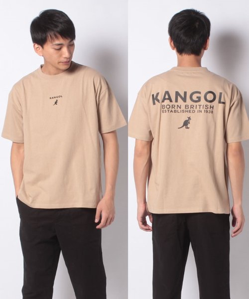 MARUKAWA(マルカワ)/【KANGOL】カンゴール バックロゴ 半袖 Tシャツ ユニセックス/柄C